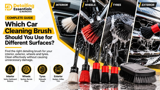 Which Car Cleaning Brush to Use for Each Surface