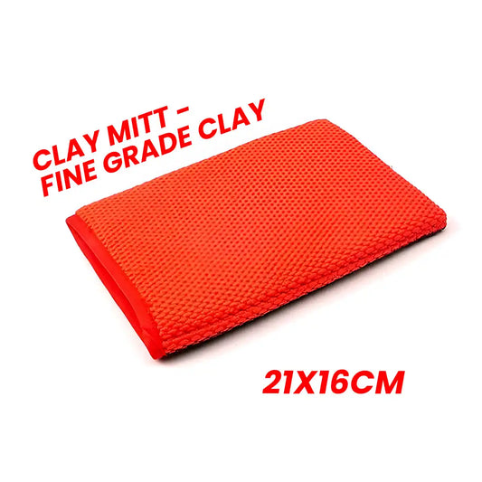 Clay Mitt Fine Grade | Surface Decontamination Mitt for Car Paint