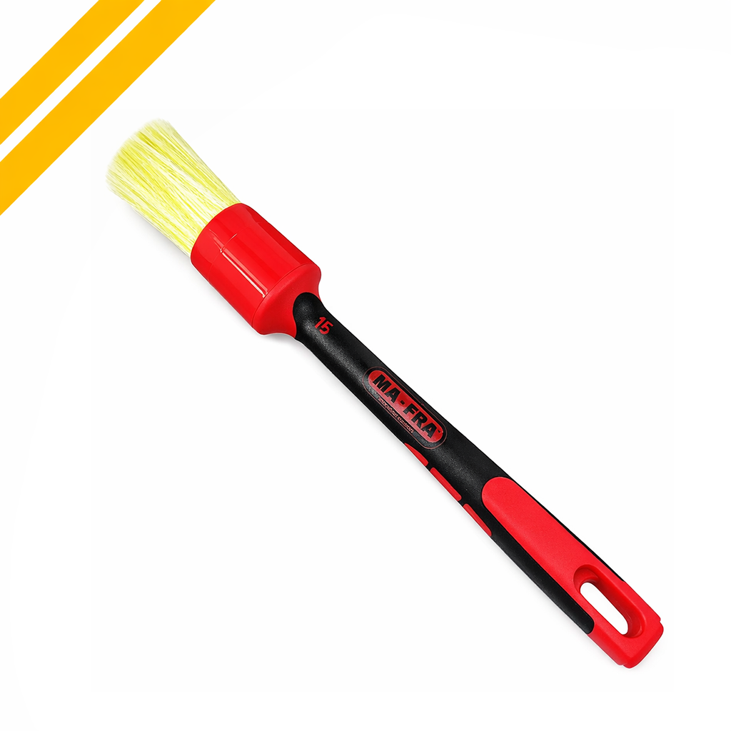 Mafra Brush White - Interior 24mm And Brush For Professional Detailing Tools