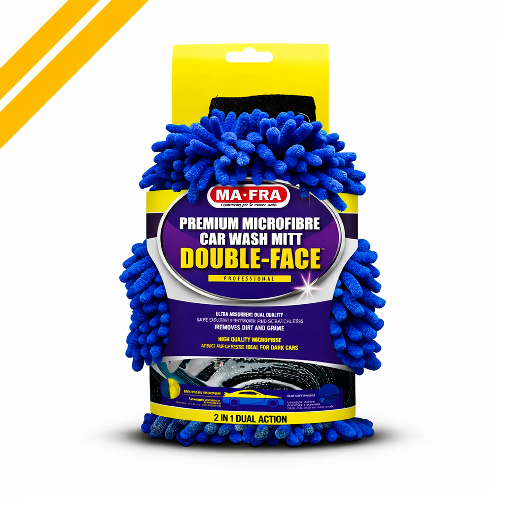 Mafra Microfiber Double Sided Mitt And Mitt For Professional Detailing Tools