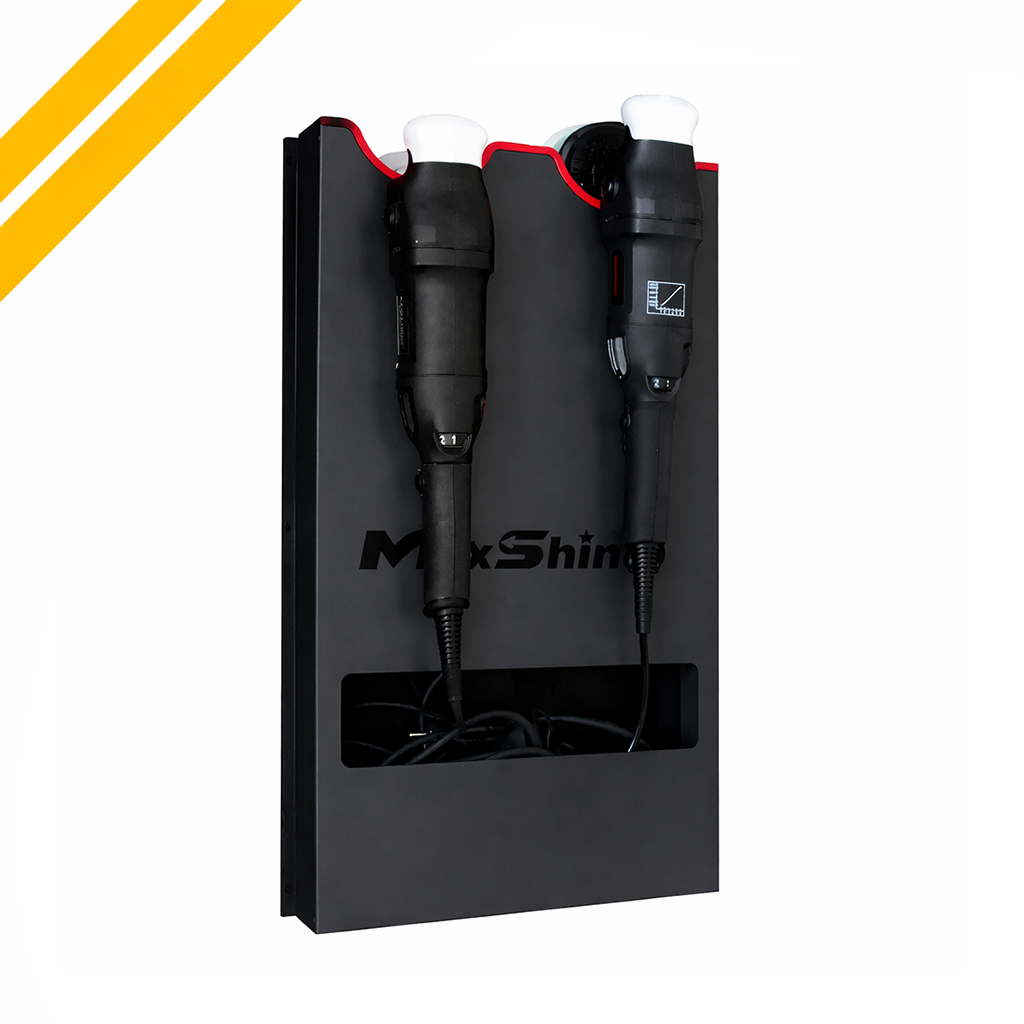 Maxshine Machine Polisher Wall Holder - Double And Holder For Professional Detailing Tools