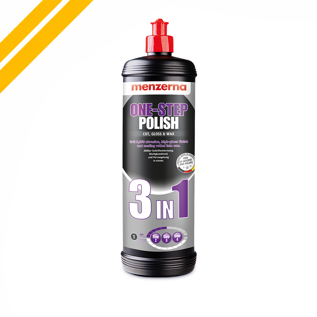 Menzerna One-step Polish 3 in 1 for Effective Car Detailing