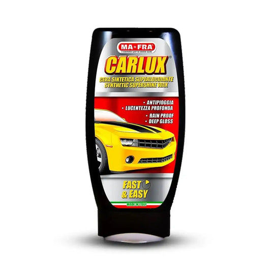Mafra CarLux 250g paint care and polish wax for professional car paint cleaning and shine enhancement.