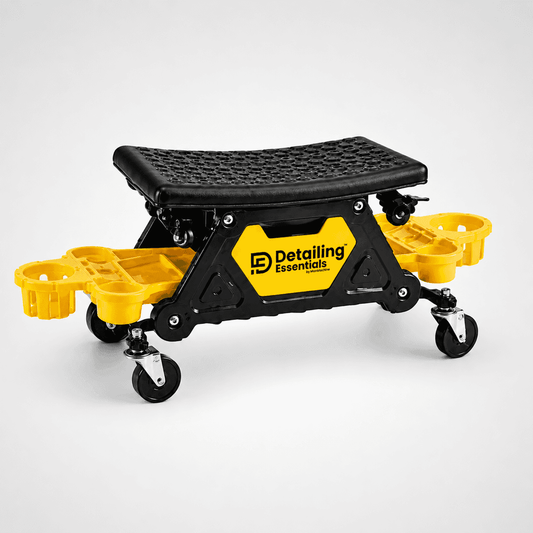 Detailing Essentials Detailing Creeper V2, professional rolling seat for car detailing and undercarriage access.