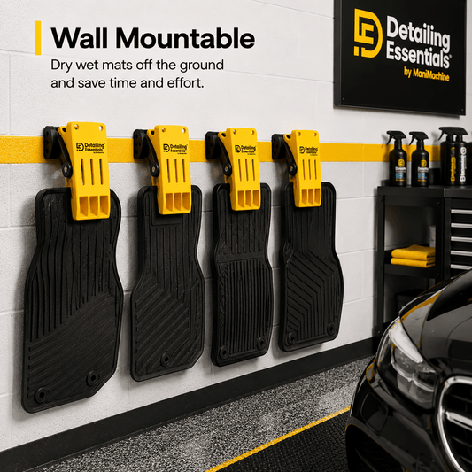 Detailing Essentials Foot Mat Holder | Wall Mounted Car Mat Drying Holder - Detailing Essentials