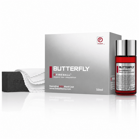 Fireball Butterfly Ceramic Coating 50ml | 5 Years SiO₂ Hard Coat - Detailing Essentials