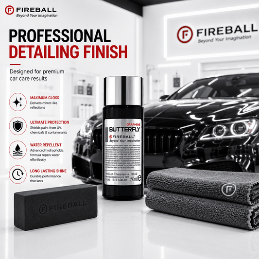 Fireball Butterfly Graphene Coating 50ml | 8 Years Graphene Ceramic Protection - Detailing Essentials