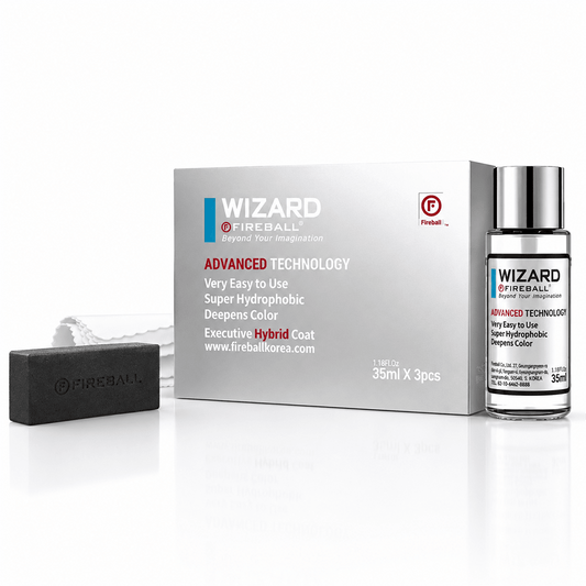 Fireball Wizard Graphene Coating 35ml x 3pcs | 3 Years Easy Application Coating - Detailing Essentials
