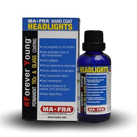 MA - FRA Forever Young TiO2 Headlight Lens Coating & Restorer 100g - Detailing Essentials