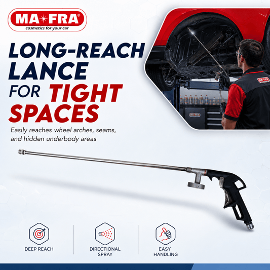 MA - FRA High Pressure Water Spray Gun for Lubrigraph | Steel Car Wash Cleaning Gun - Detailing Essentials