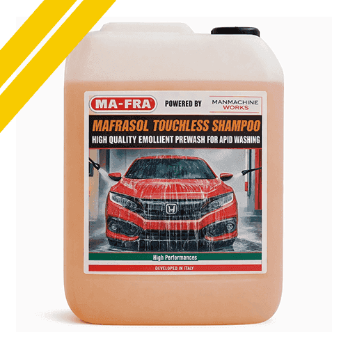 Mafra Mafrasol Touchless Shampoo 5L snow foam car wash shampoo for touchless cleaning of cars and trucks.