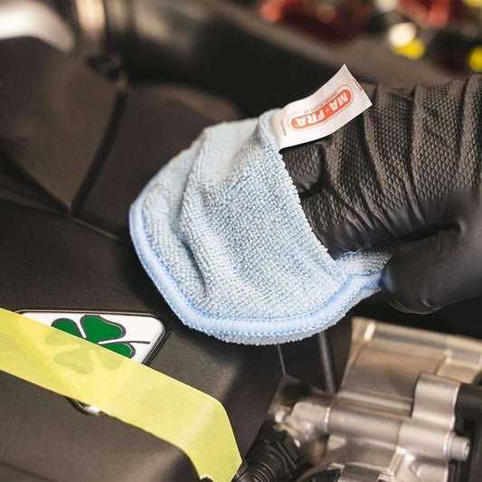 Maniac Line All Round Plastic Protectant for tires, plastic and rubber surfaces, revives and protects interior and exterior areas.