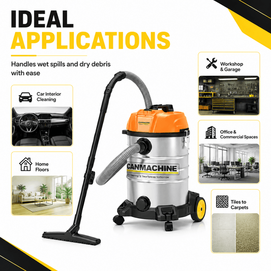 Manmachineworks MMWECO - 30L Wet And Dry Vacuum Cleaner - Detailing Essentials