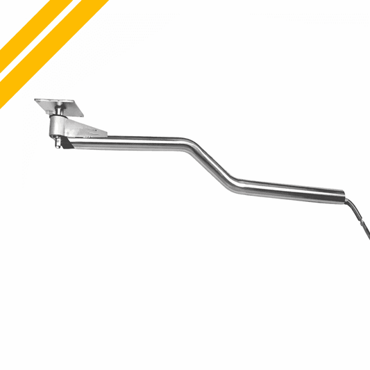 Manmachineworks rotating boom accessory with adjustable arm and mounting base, designed for versatile equipment setup.