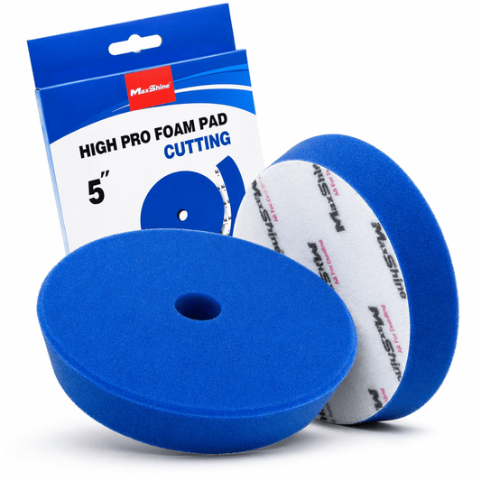 MaxShine High Pro Foam Polishing Pad | 5.2 Inch & 6.2 Inch - Detailing Essentials