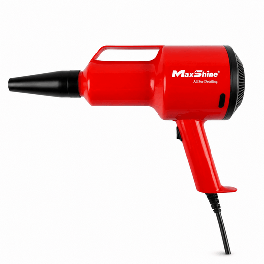 MaxShine Mini Handheld Car Dryer Air Blower 1200W | 22000 FPM with 2 Nozzles - Detailing Essentials
