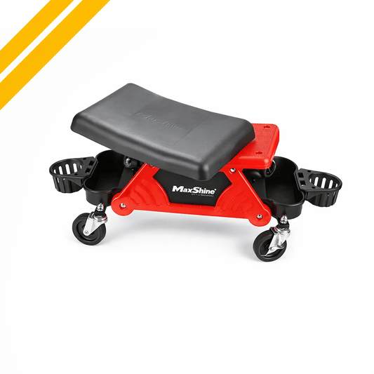 Maxshine New Creeper II With Soft Cushion - 2 Bottle Holders And Creeper For Professional Machine And Tools - Detailing Essentials