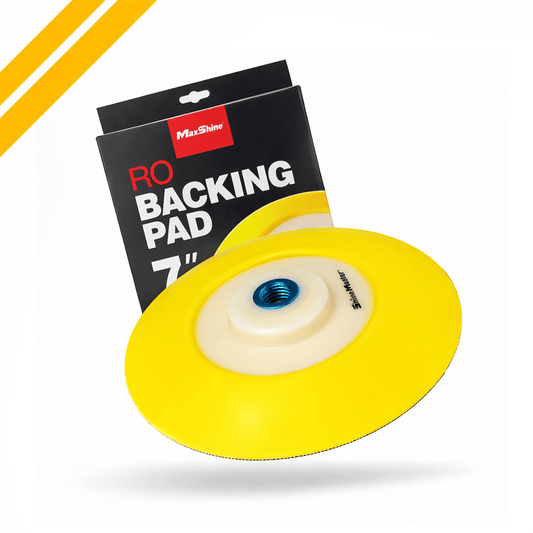 Maxshine RO Polisher Backing Plate - 7 Inch And Backing Plate For Professional Detailing Tools - Detailing Essentials