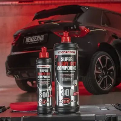 Menzerna Super Heavy Cut Compound 300 for Automotive Polishing - Detailing Essentials