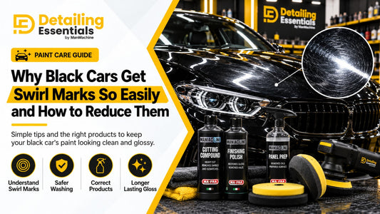 Why Black Cars Get Swirl Marks So Easily and How to Reduce Them