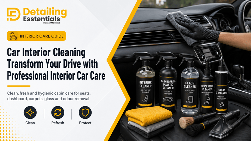 Car Interior Cleaning: Transform Your Drive with Professional Interior Car Care - Detailing Essentials