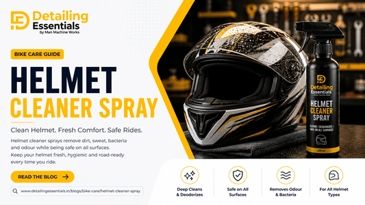 Helmet Cleaner Spray – Best Way to Clean & Freshen Your Helmet - Detailing Essentials