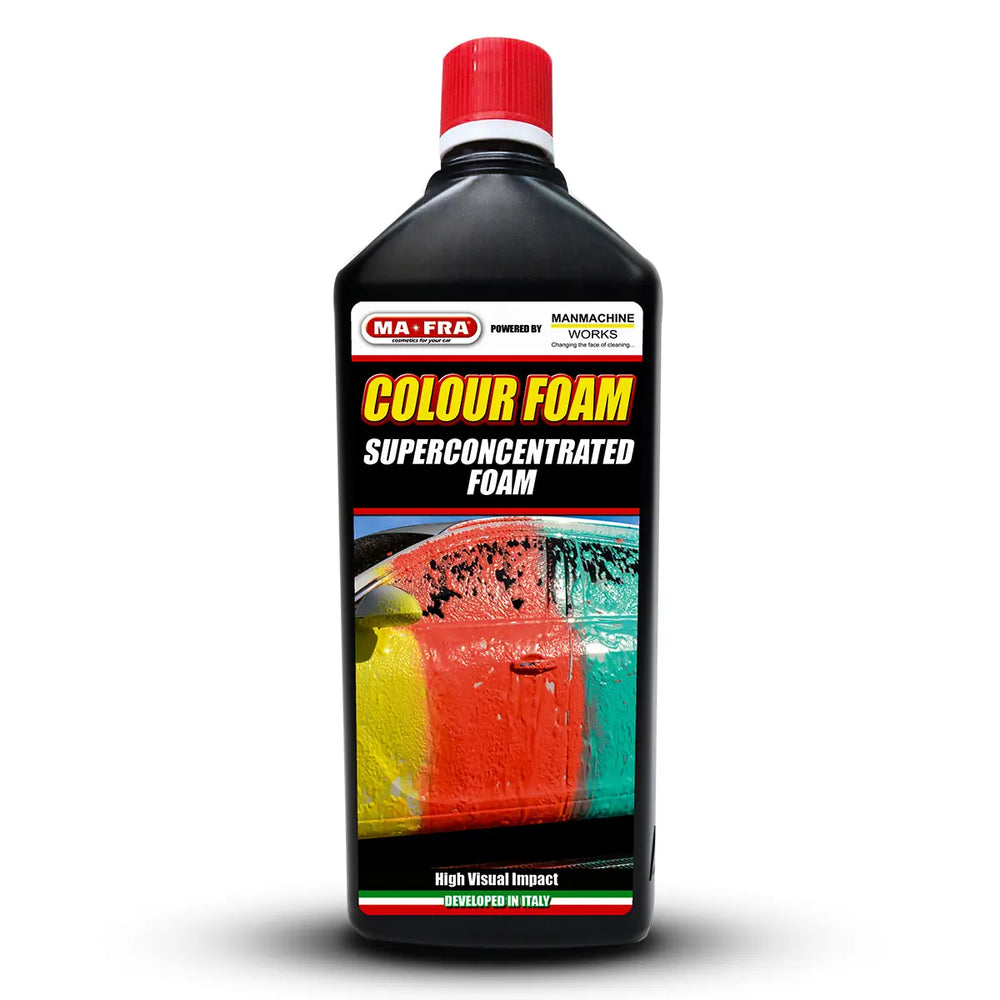 Mafra Car Wash Colour Foam Shampoo Red Vehicle Interior Cleaner (1 L)