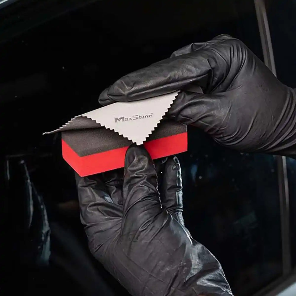 Suede Microfiber Detailing Coating Cloth 10*10cm 10pcs/pack and Cloth for Professional Detailing Tools