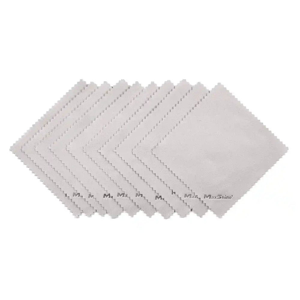Suede Microfiber Detailing Coating Cloth 10*10cm 10pcs/pack and Cloth for Professional Detailing Tools