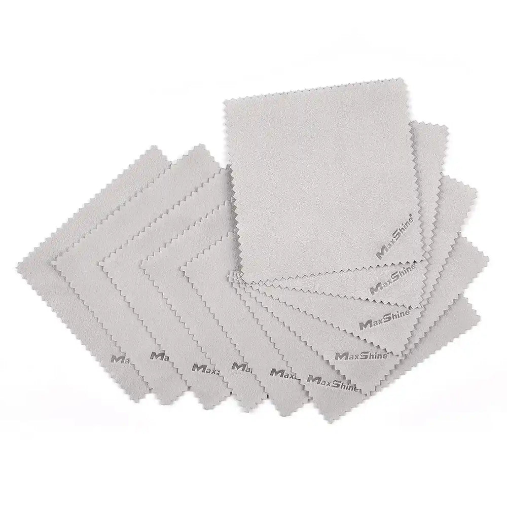 Suede Microfiber Detailing Coating Cloth 10*10cm 10pcs/pack and Cloth for Professional Detailing Tools