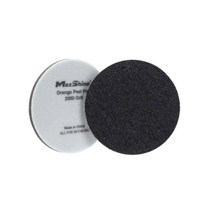 Orange Peel Removal Pad - 2000 Grit Black Denim 5 Inch (2pcs/pack) and Removal Pad for Professional Detailing Tools