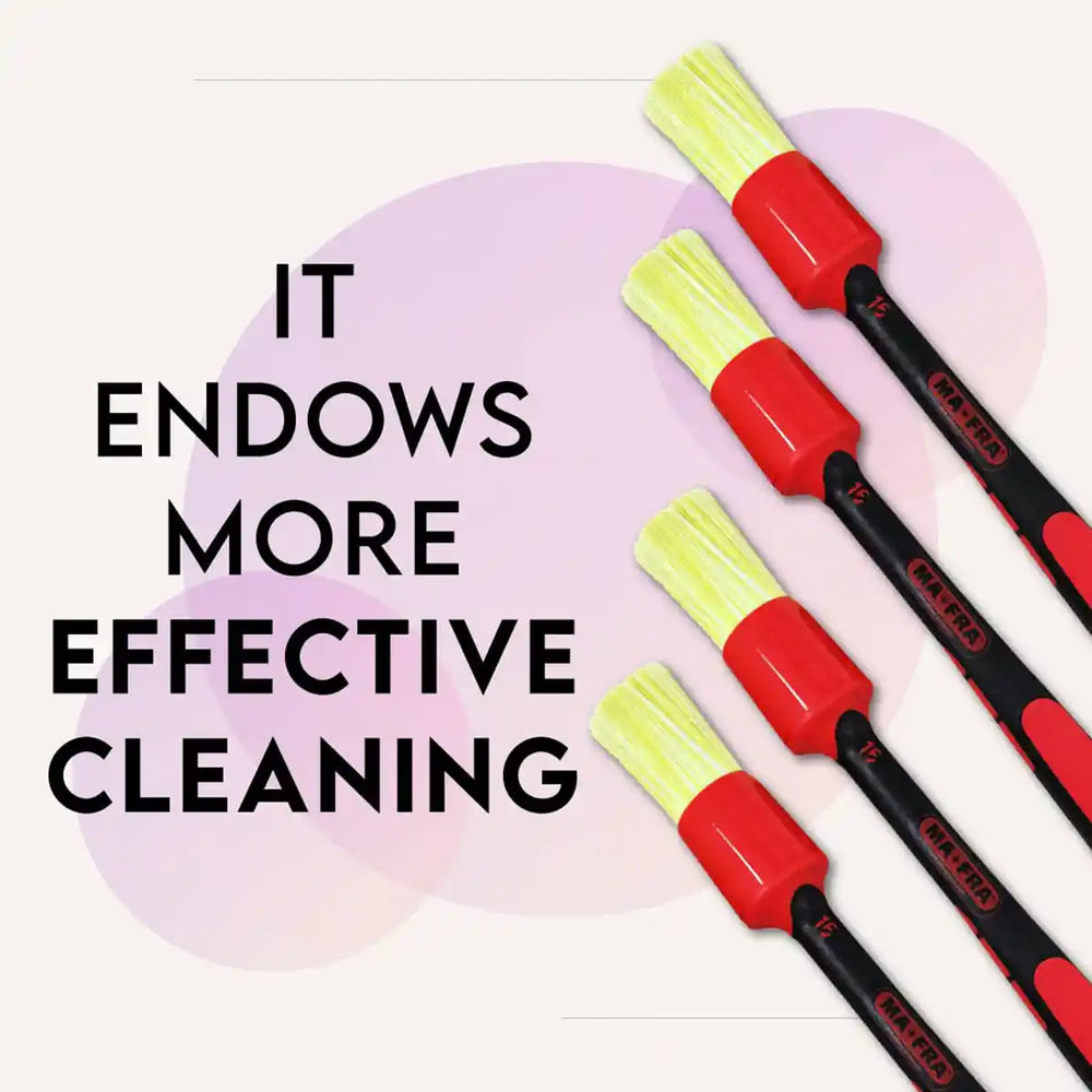 Brush White - Interior 24mm and Brush for Professional Detailing Tools