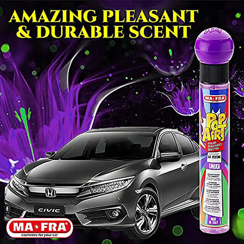 POP ART Car Perfumes (Various Scents) and Car Perfume for Professional Interior Care