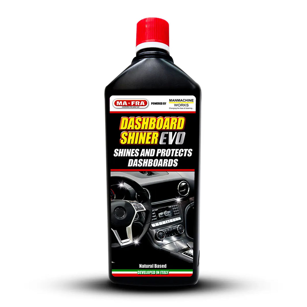 Dashboard Shiner Evo and Dashboard Care for Professional Interior Care