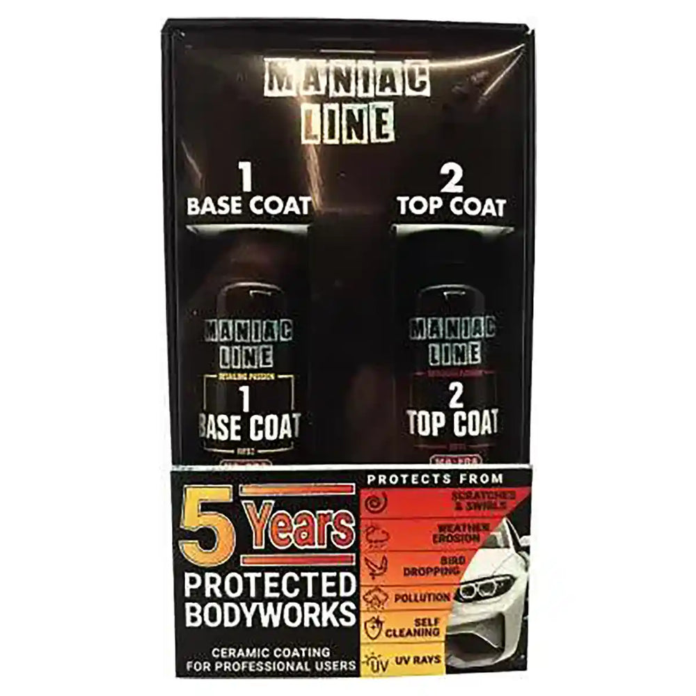 Maniac 5 Year Coating and Ceramic Coating for Professional Exterior Care