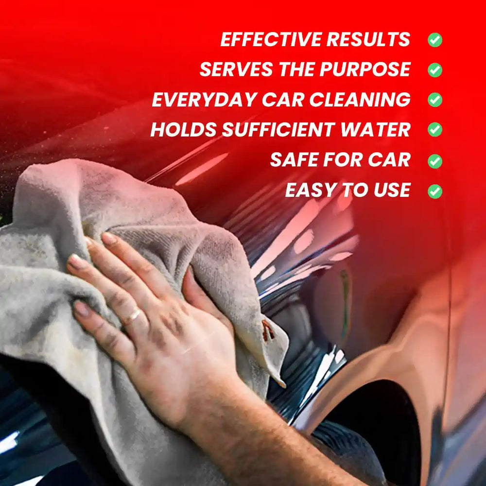 Heavy Duty Microfiber Cloth 60X40 (6 Piece Set) and Cloth for Professional Detailing Tools