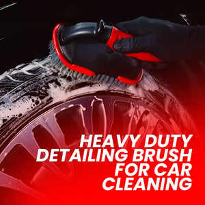 Tire & Carpet Scrub Brush and Heavy Duty for Deep Cleaning