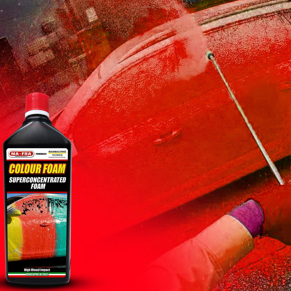 Colour Foam - Red and Foam for Professional Exterior Care