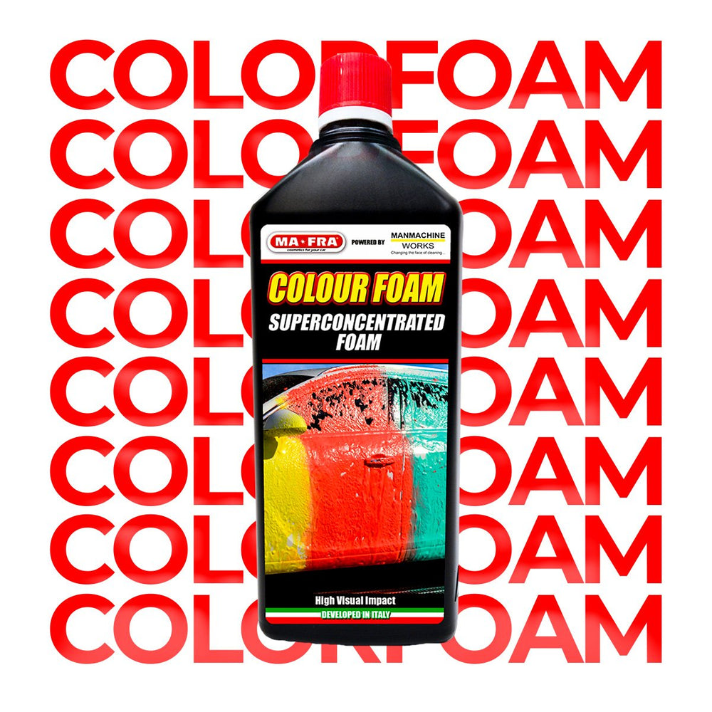 Colour Foam - Red and Foam for Professional Exterior Care