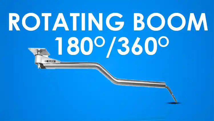 Rotating boom