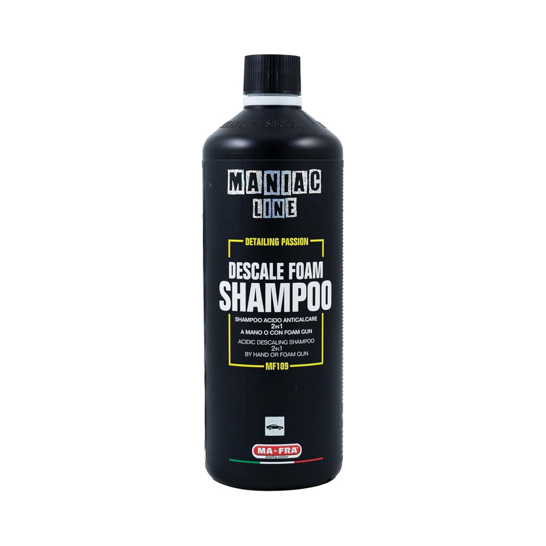 Maniac Line Descale Foam Shampoo and 2-in-1 Acid Car Shampoo for Hand & Foam Gun (500ml)