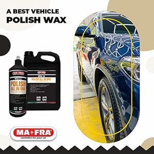 MAFRA Total 2.0 All-In-One Car Polish | Cut, Gloss & Wax | One Step Polish, Microparticle Compound, No Dust, Easy Clean | 1000ml
