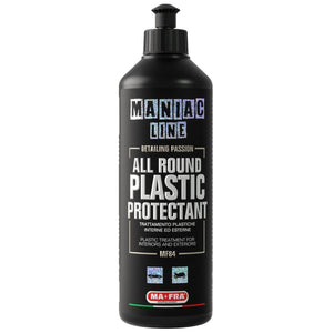 Mafra Maniac Line All Round Plastic Protectant | Revives & Protects Plastic & Rubber | Interior & Exterior Dressing | 500ml