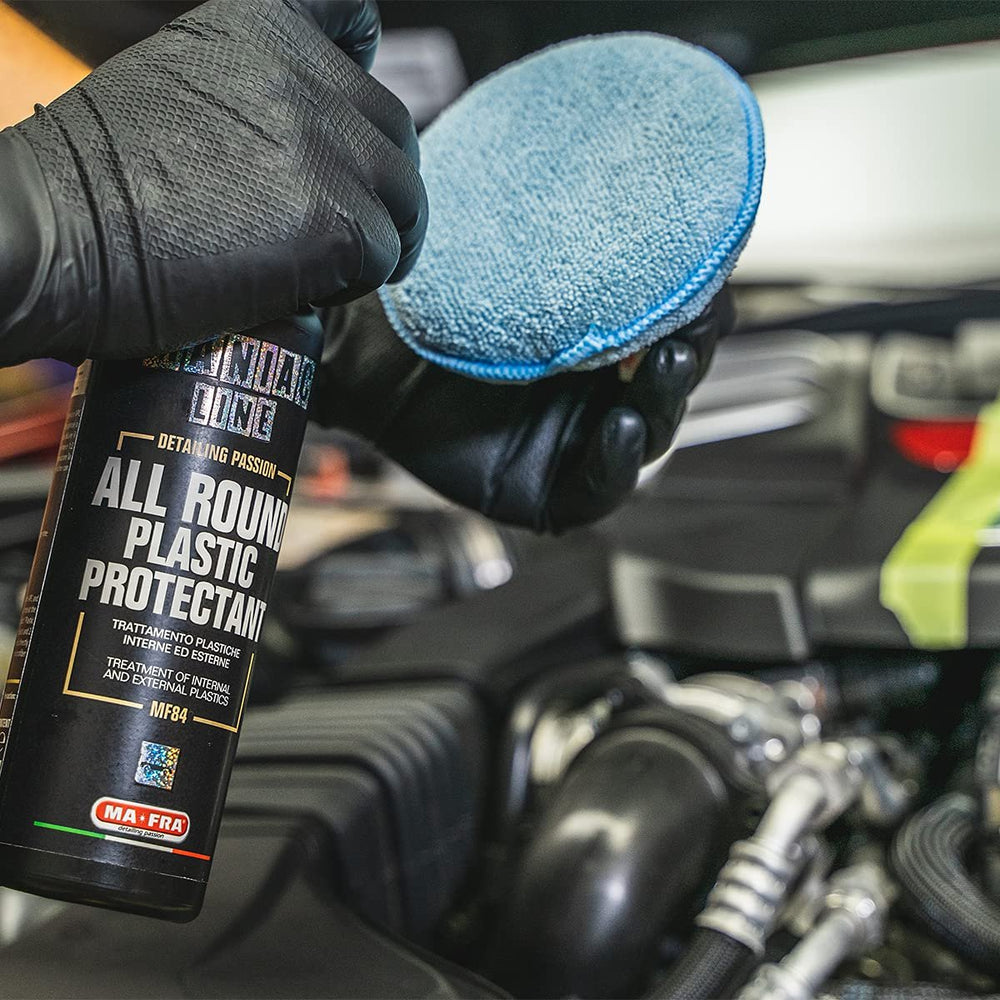 Mafra Maniac Line All Round Plastic Protectant | Revives & Protects Plastic & Rubber | Interior & Exterior Dressing | 500ml