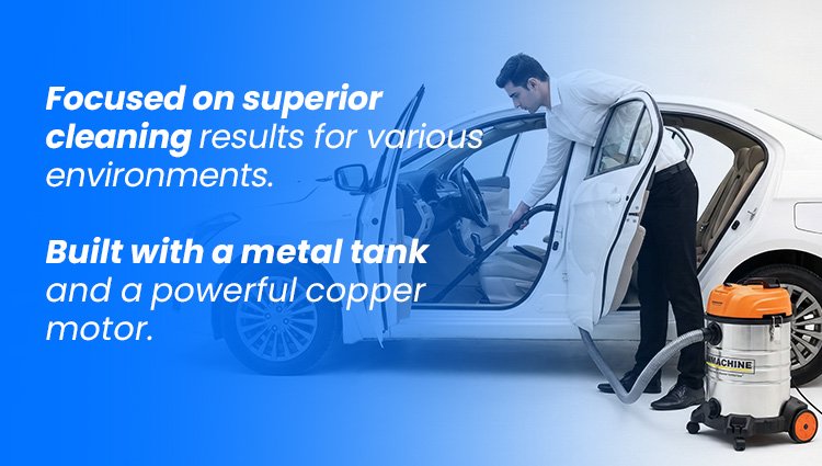 MMWECO-30L Best Wet and Dry Vacuum Cleaner