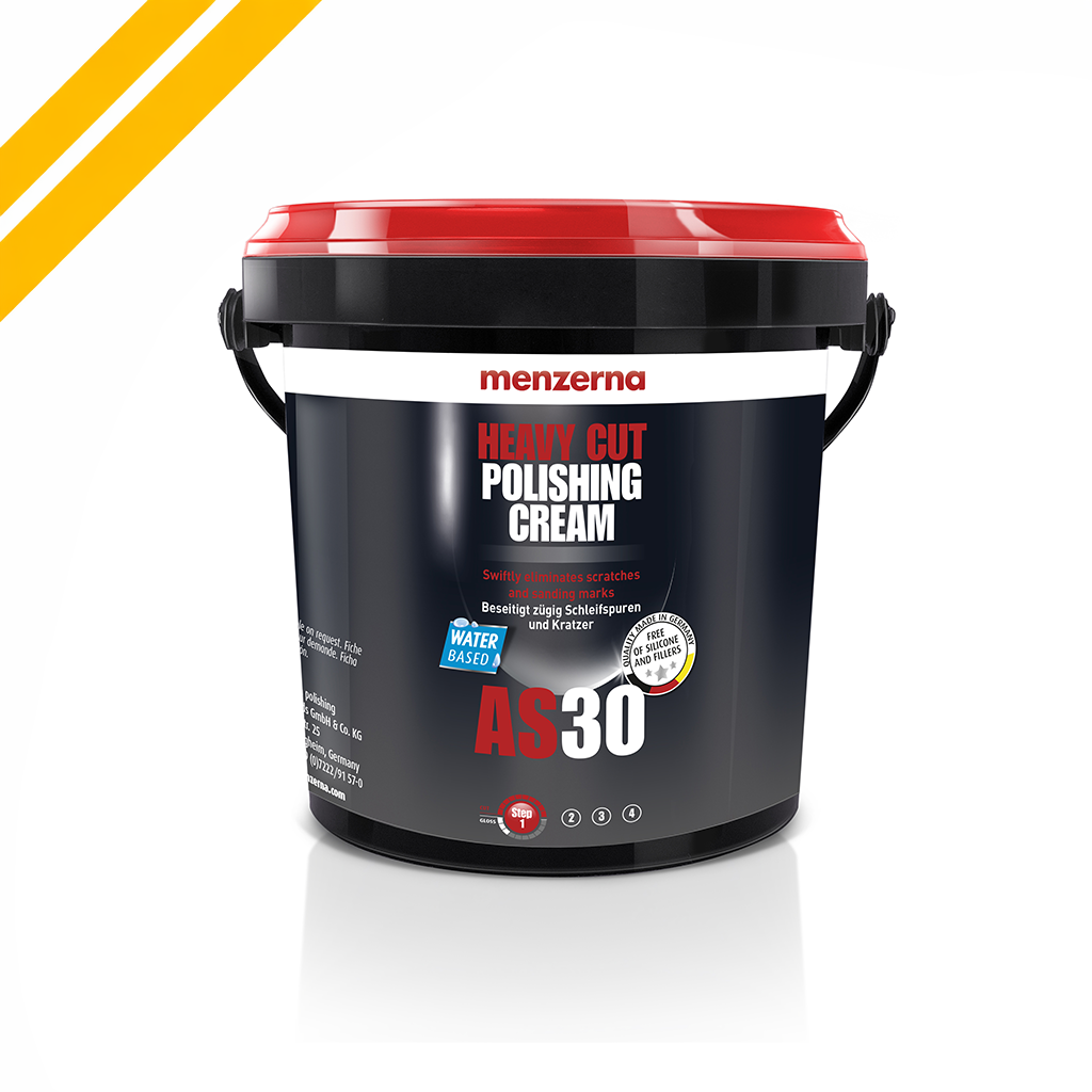 Menzerna AS 30 Heavy Cut Polishing Cream for Overspray Removal