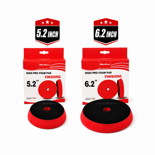 MaxShine High Pro Red Foam Finishing Pad