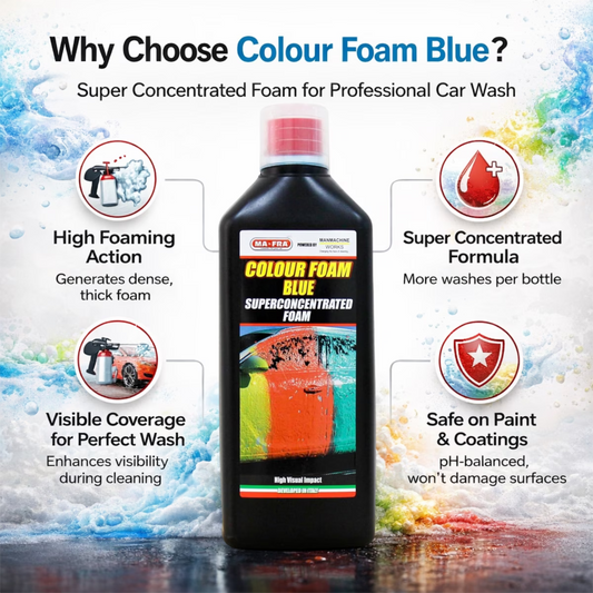 Mafra Colour Foam - Red For Professional Exterior Care