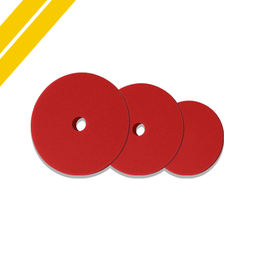 Menzerna Premium Heavy Cut Foam Pad Red 6 Inch | Heavy Cut Foam Pad Red 6 Inch