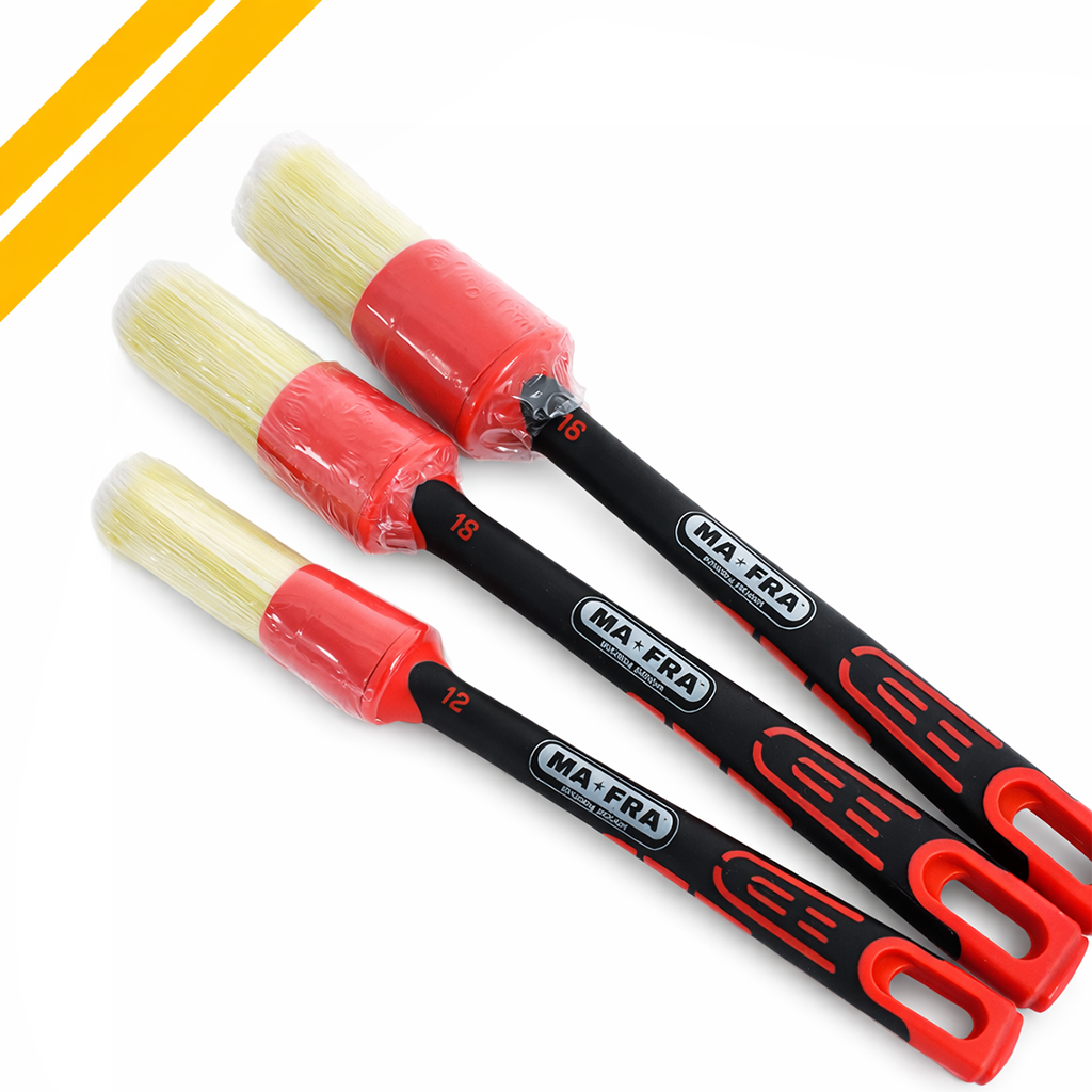 Mafra Brush White - Interior 30mm And Brush For Professional Detailing Tools